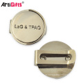 Günstige Gold Metall Magnet Golf Hut Clips mit Ball Marker